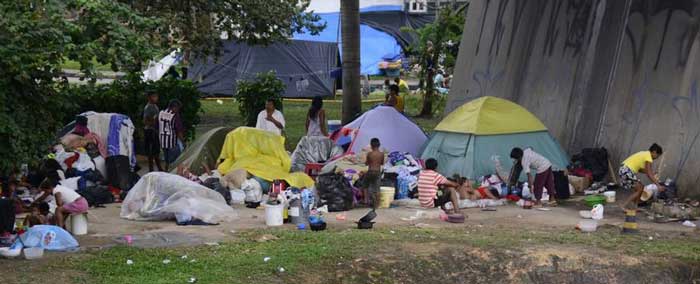 Refugiados venezuelanos no Norte do Brasil