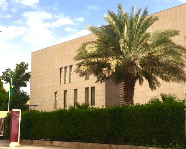 Embaixada do Brasil em Riade, Arábia Saudita