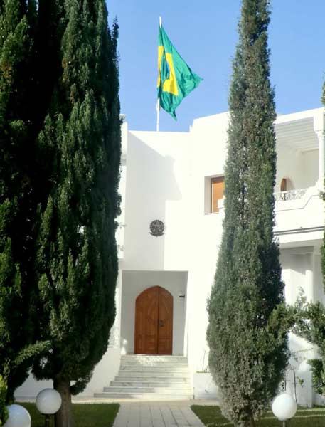 Embaixada do Brasil em Túnis, Tunísia