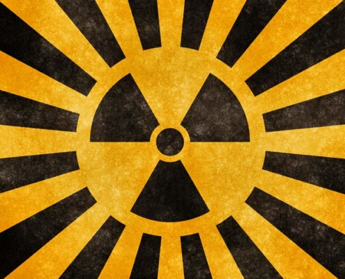 símbolo de armas nucleares