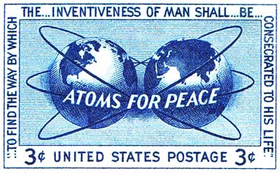 Selo do programa Átomo para a Paz