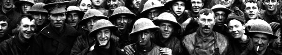 soldados da Primeira Guerra Mundial
