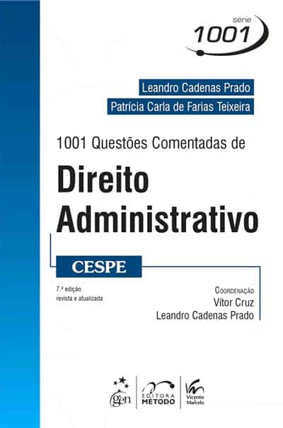 1001 Questões Comentadas de Direito Administrativo (CESPE)