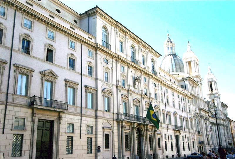 Embaixada do Brasil em Roma, Itália