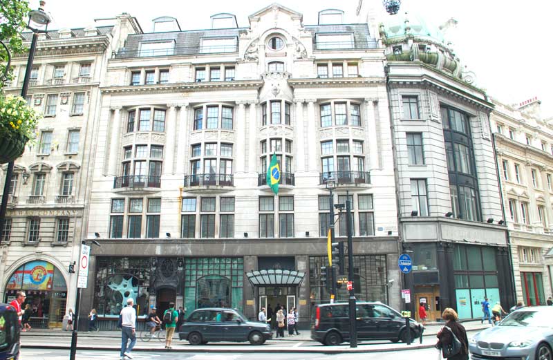 Embaixada do Brasil em Londres, Reino Unido