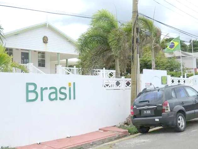 Embaixada do Brasil em Basseterre, São Cristóvão e Névis