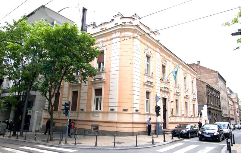 Embaixada do Brasil em Belgrado, Sérvia
