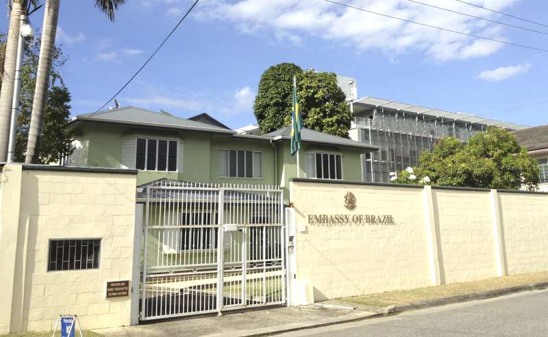 Embaixada do Brasil em Port of Spain, Trinidade e Tobago