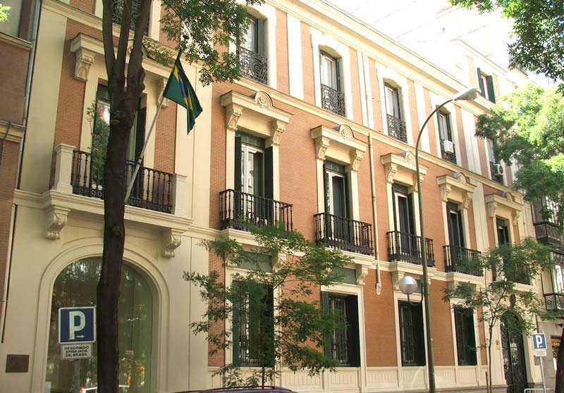 Embaixada do Brasil em Madri, Espanha